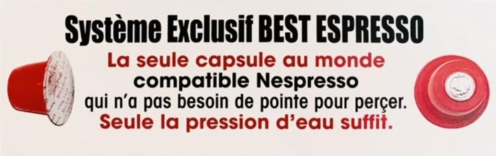 Systeme exclusif nespresso